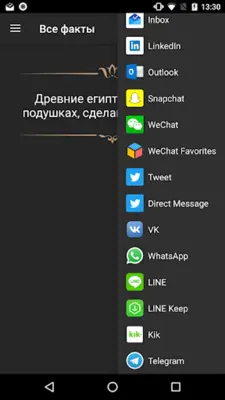 Интересные факты 2020 android App screenshot 0